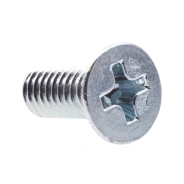 Prime-Line Machine Screw, Metric, Flat Head, Phillip Drive M4-0.7 X 10MM Zinc Plated Steel 25PK 9121141 - main
